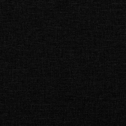 vidaXL Bettgestell ohne Matratze "Hanko" Schwarz 140x190 cm Stoff