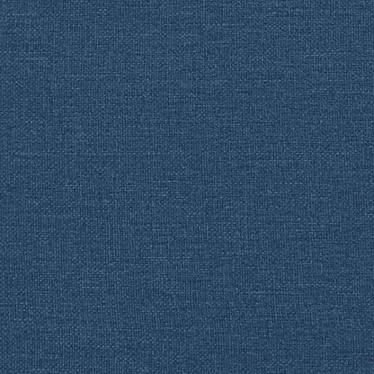 vidaXL Bettgestell ohne Matratze "Hanko" Blau 140x190 cm Stoff