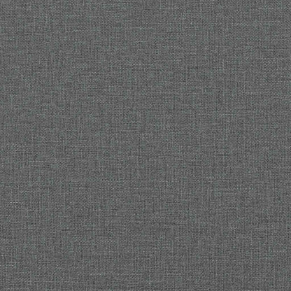 vidaXL Bettgestell ohne Matratze "Hanko" Dunkelgrau 160x200 cm Stoff