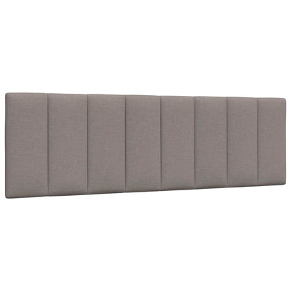 Bettgestell ohne Matratze "Hanko" Taupe 160x200 cm Stoff