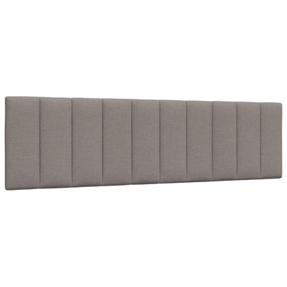 Bettgestell ohne Matratze "Hanko" Taupe 180x200 cm Stoff