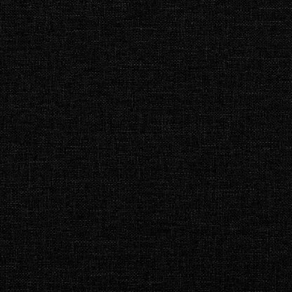 vidaXL Bettgestell ohne Matratze "Hanko" Schwarz 200x200 cm Stoff