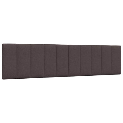 vidaXL Bettgestell ohne Matratze "Hanko" Dunkelbraun 200x200 cm Stoff