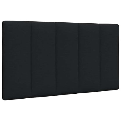 vidaXL Bettgestell ohne Matratze "Hanko" Schwarz 80x200 cm Stoff