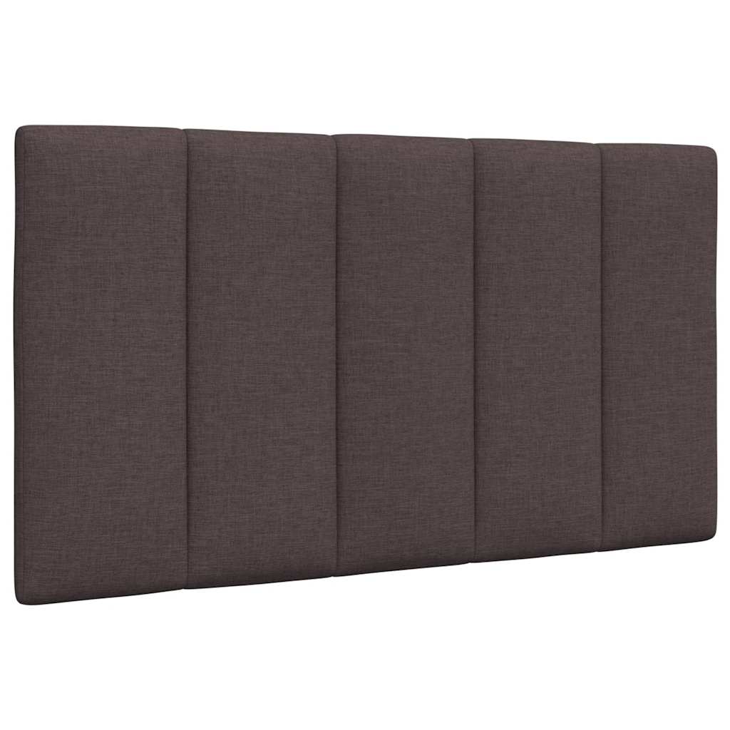 vidaXL Bettgestell ohne Matratze "Hanko" Dunkelbraun 80x200 cm Stoff