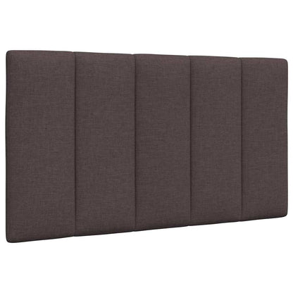 vidaXL Bettgestell ohne Matratze "Hanko" Dunkelbraun 80x200 cm Stoff