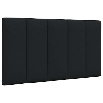 vidaXL Bettgestell ohne Matratze "Hanko" Schwarz 90x190 cm Stoff