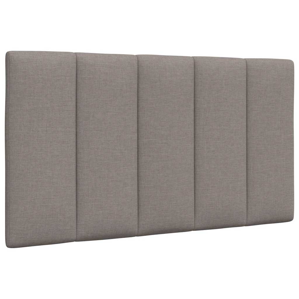 Bettgestell ohne Matratze "Hanko" Taupe 90x200 cm Stoff