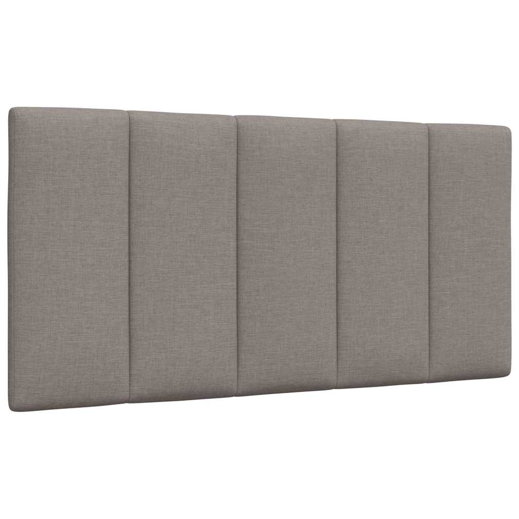 vidaXL Cadre de lit sans matelas « Hanko » Taupe 100x200 cm Tissu