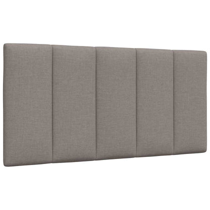 vidaXL Cadre de lit sans matelas « Hanko » Taupe 100x200 cm Tissu
