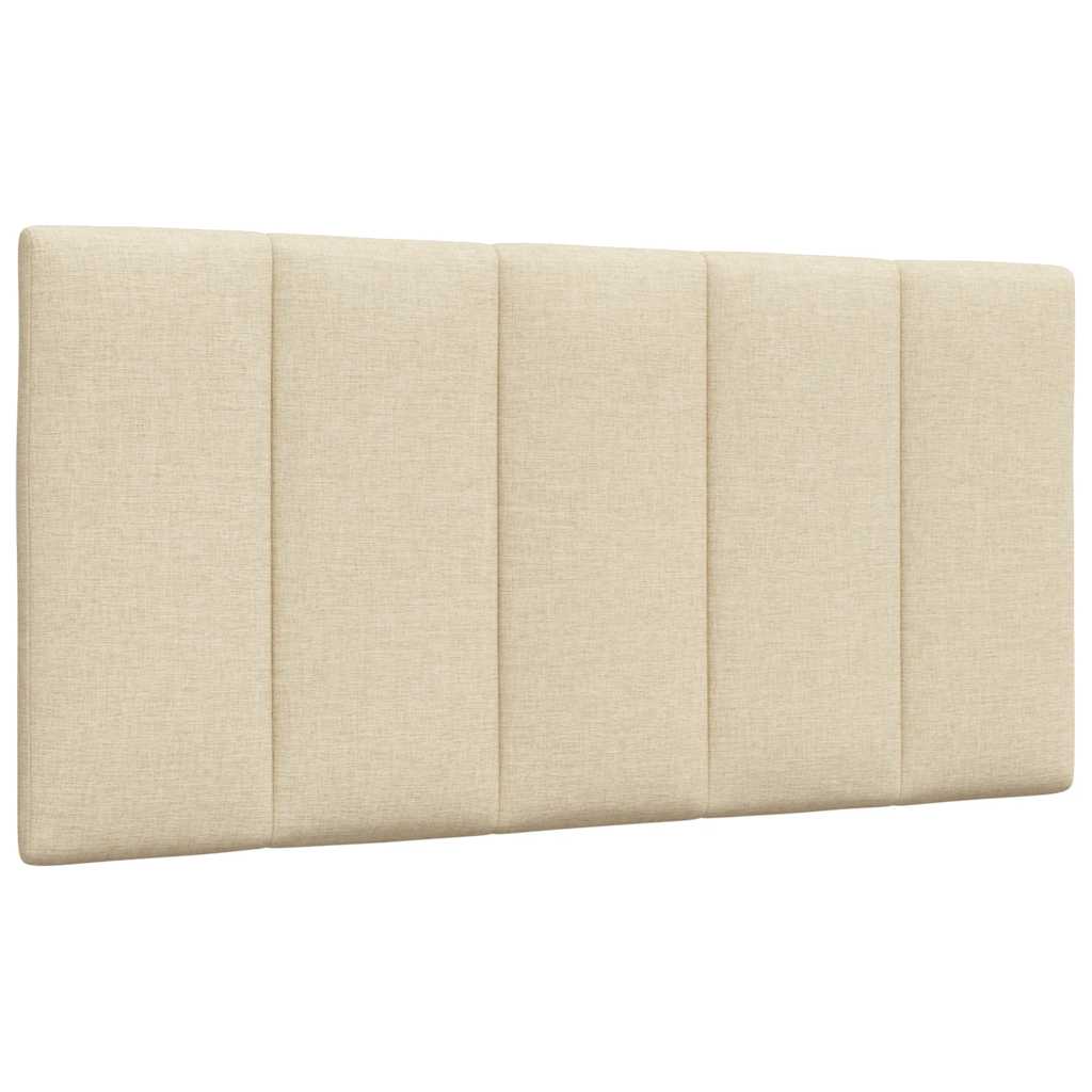 vidaXL Bettgestell ohne Matratze "Hanko" Creme 100x200 cm Stoff