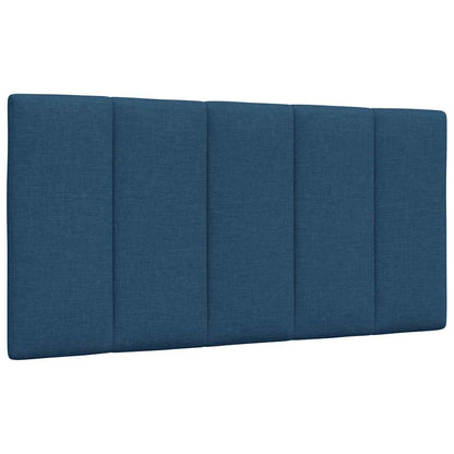 vidaXL Bettgestell ohne Matratze "Hanko" Blau 100x200 cm Stoff