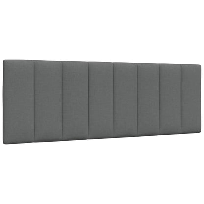 vidaXL Bettgestell ohne Matratze "Hanko" Dunkelgrau 120x200 cm Stoff