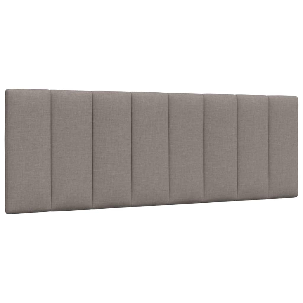 vidaXL Cadre de lit sans matelas "Hanko" Taupe 120x200 cm Tissu