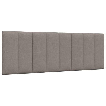 vidaXL Cadre de lit sans matelas "Hanko" Taupe 120x200 cm Tissu