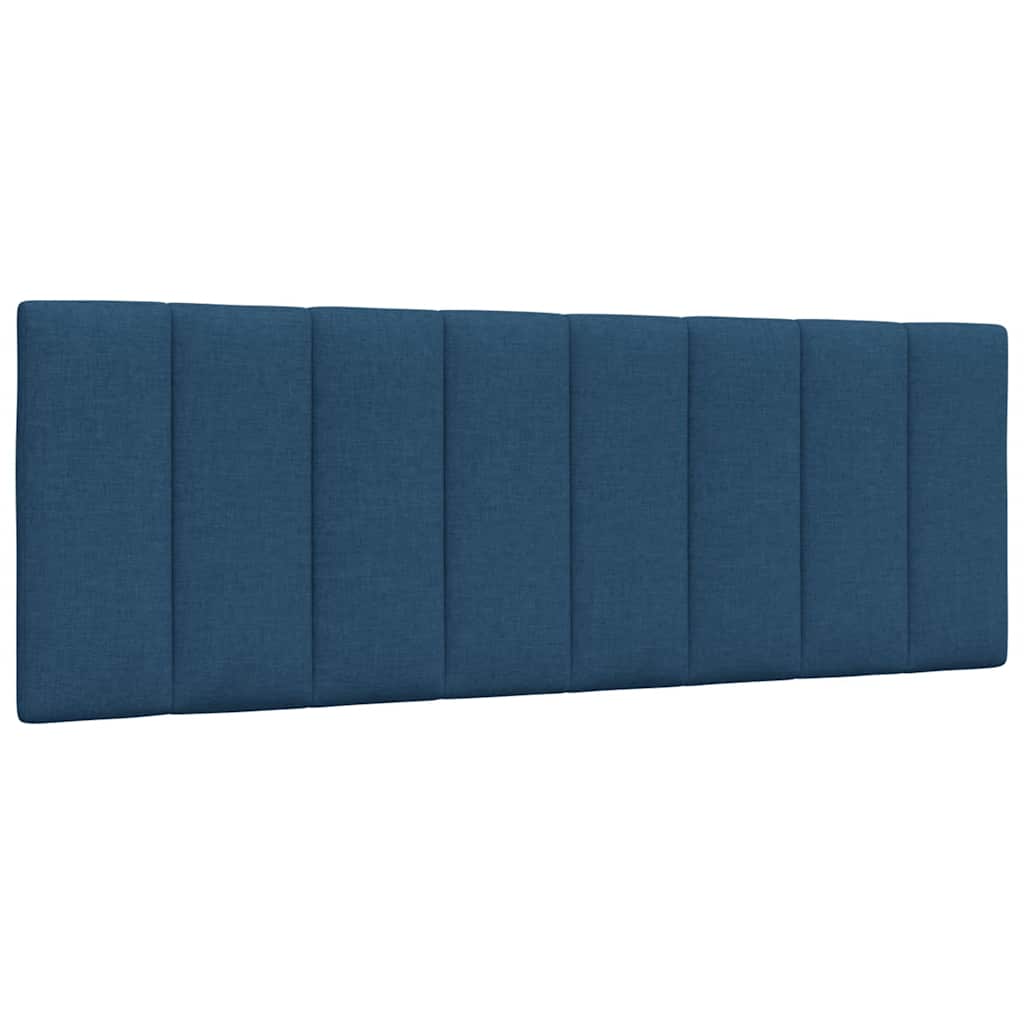 vidaXL Bettgestell ohne Matratze "Hanko" Blau 120x200 cm Stoff