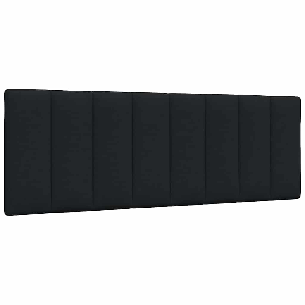 vidaXL Bettgestell ohne Matratze "Hanko" Schwarz 140x200 cm Stoff