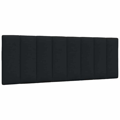 vidaXL Bettgestell ohne Matratze "Hanko" Schwarz 140x200 cm Stoff