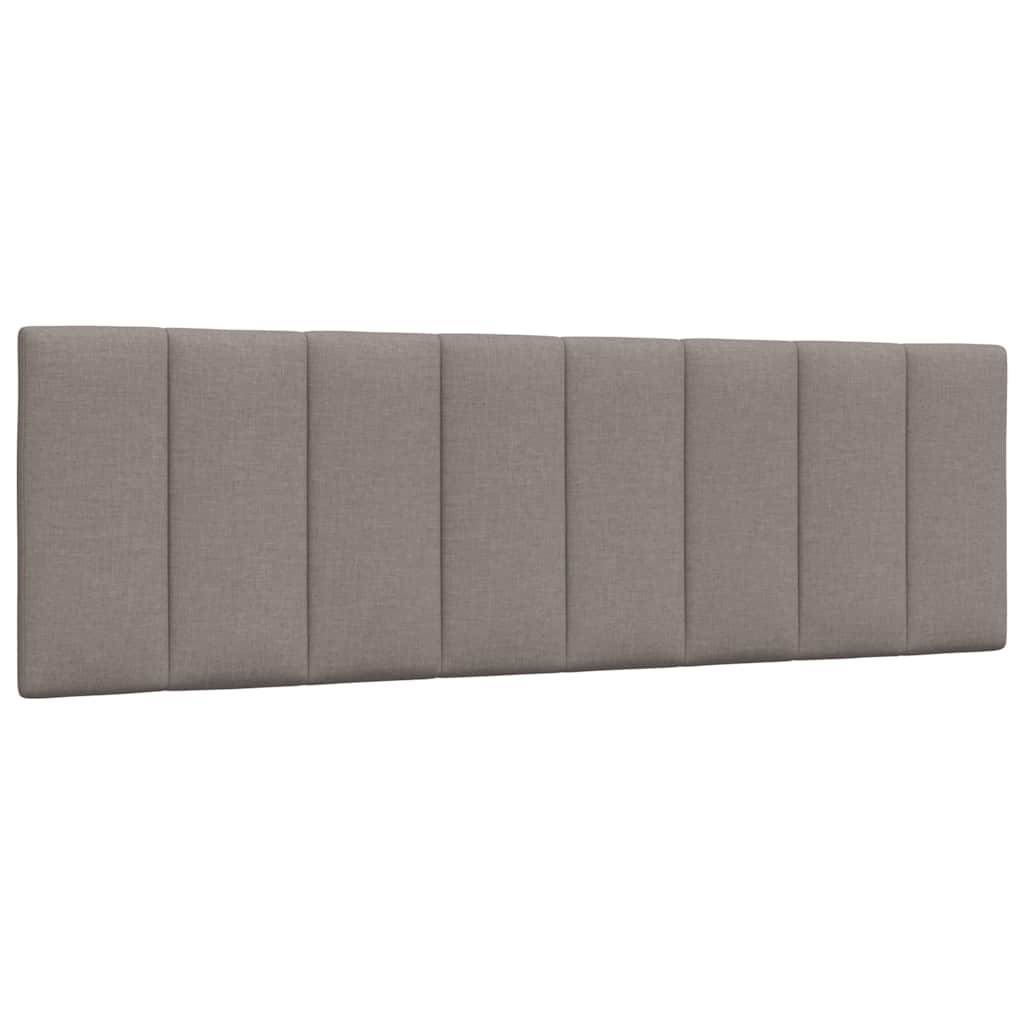 vidaXL Bettgestell ohne Matratze "Hanko" Taupe 160x200 cm Stoff