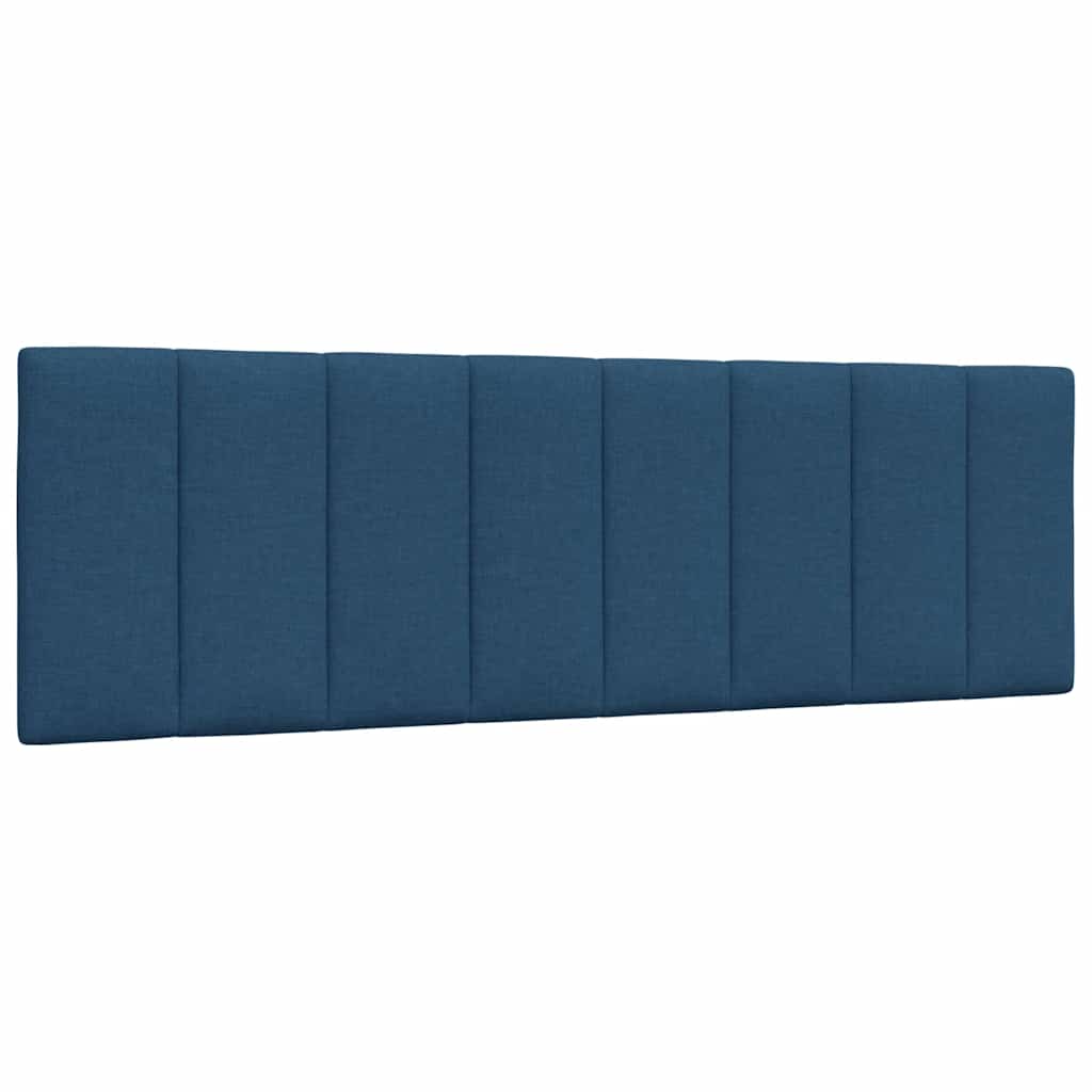 vidaXL Bettgestell ohne Matratze "Hanko" Blau 160x200 cm Stoff