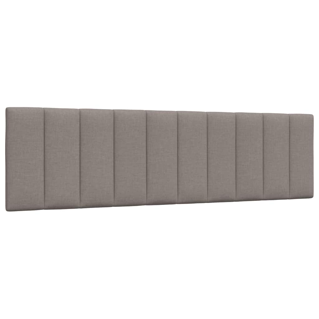 vidaXL Bettgestell ohne Matratze "Hanko" Taupe 180x200 cm Stoff