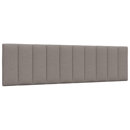 vidaXL Bettgestell ohne Matratze "Hanko" Taupe 180x200 cm Stoff