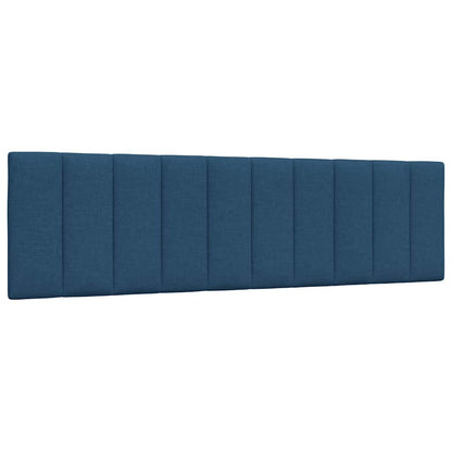 vidaXL Bettgestell ohne Matratze "Hanko" Blau 180x200 cm Stoff