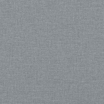 vidaXL Cadre de lit sans matelas gris clair 140x190 cm tissu
