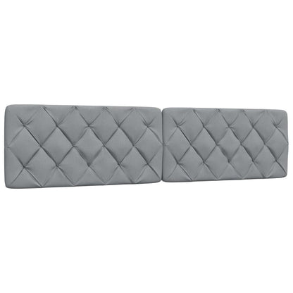 vidaXL Bettgestell ohne Matratze Hellgrau 200x200 cm Stoff