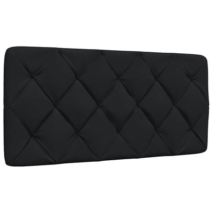 vidaXL Bettgestell mit LED ohne Matratze Schwarz 100x200 cm Stoff