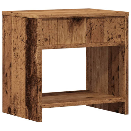 vidaXL Nachttische 2 Stk. Altholz-Optik 40x30x40 cm Holzwerkstoff