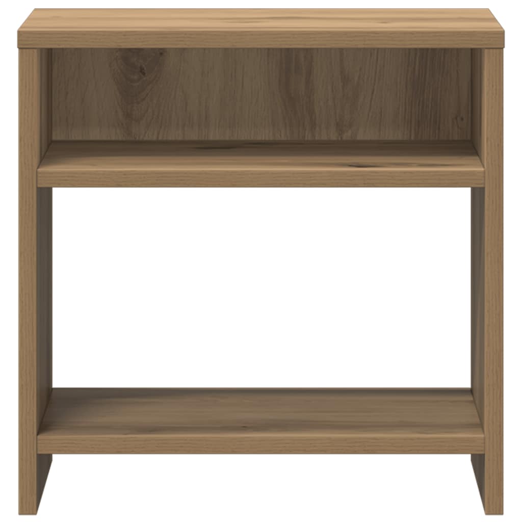 vidaXL Nachttische 2 Stk. Artisan-Eiche 40x30x40 cm Holzwerkstoff