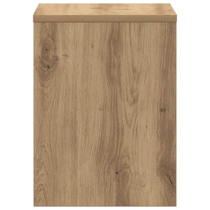 vidaXL Nachttische 2 Stk. Artisan-Eiche 40x30x40 cm Holzwerkstoff