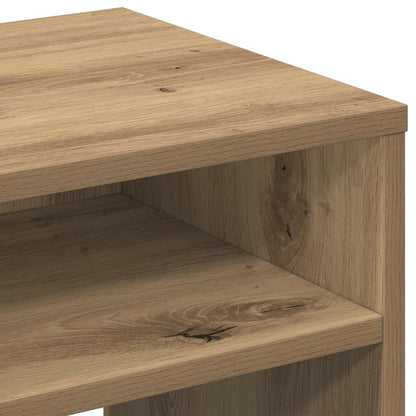 vidaXL Nachttische 2 Stk. Artisan-Eiche 40x30x40 cm Holzwerkstoff