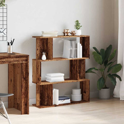 vidaXL Étagère à livres aspect bois de récupération 80x24x96 cm Bois d'ingénierie
