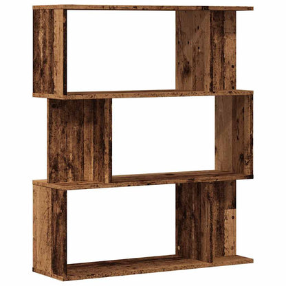 vidaXL Étagère à livres aspect bois de récupération 80x24x96 cm Bois d'ingénierie