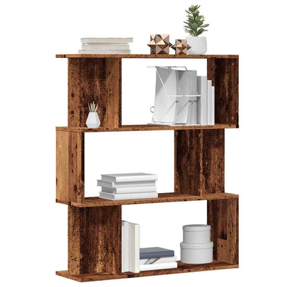 vidaXL Étagère à livres aspect bois de récupération 80x24x96 cm Bois d'ingénierie