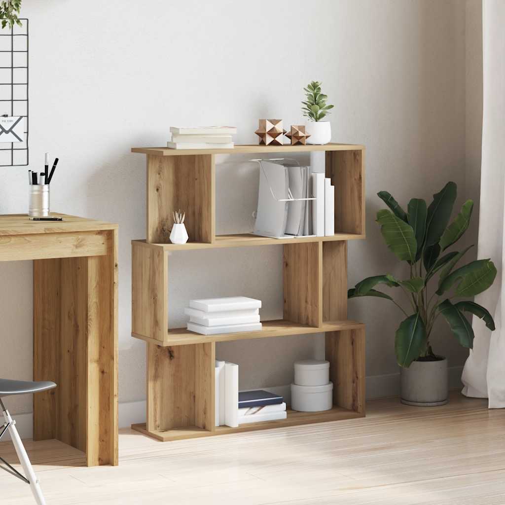 vidaXL Étagère Chêne Artisan 80x24x96 cm Bois d'ingénierie