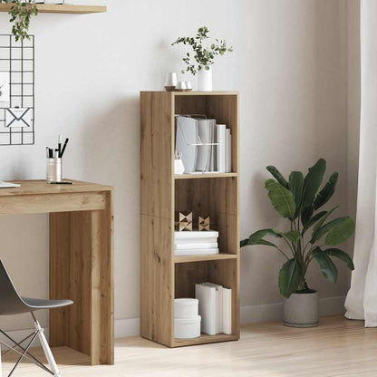 vidaXL Bücherregal Artisan-Eiche 36x30x114 cm Holzwerkstoff