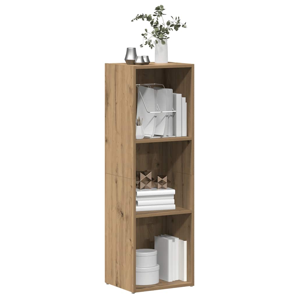 vidaXL Bücherregal Artisan-Eiche 36x30x114 cm Holzwerkstoff