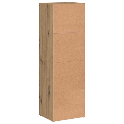 vidaXL Bücherregal Artisan-Eiche 36x30x114 cm Holzwerkstoff