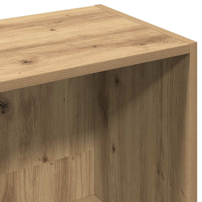 vidaXL Bücherregal Artisan-Eiche 36x30x114 cm Holzwerkstoff