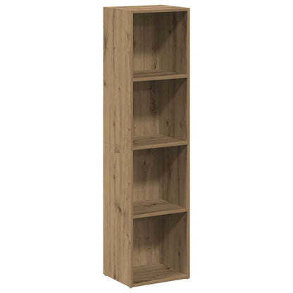 vidaXL Bücherregal Artisan-Eiche 36x30x143 cm Holzwerkstoff