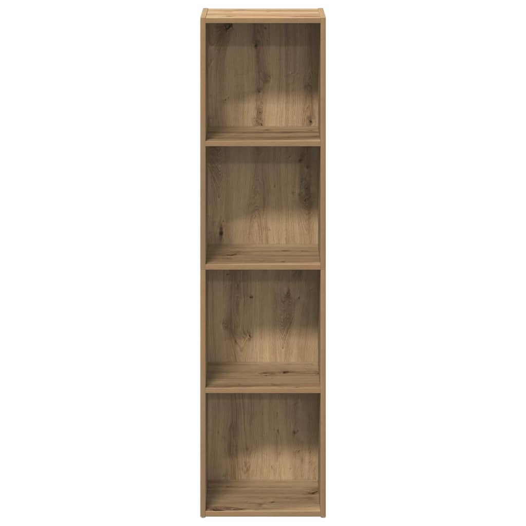 vidaXL Bücherregal Artisan-Eiche 36x30x143 cm Holzwerkstoff