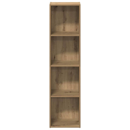 vidaXL Bücherregal Artisan-Eiche 36x30x143 cm Holzwerkstoff