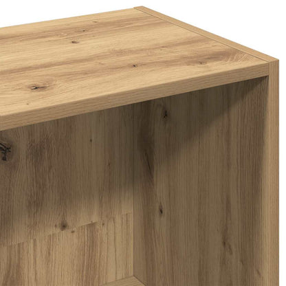 vidaXL Bücherregal Artisan-Eiche 36x30x143 cm Holzwerkstoff
