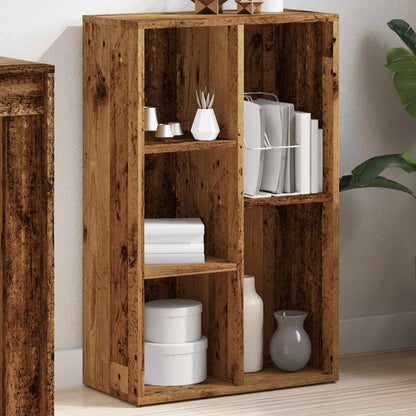 vidaXL Bücherregal Altholz-Optik 66x30x130 cm Holzwerkstoff