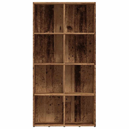 vidaXL Bücherregal Altholz-Optik 66x30x130 cm Holzwerkstoff