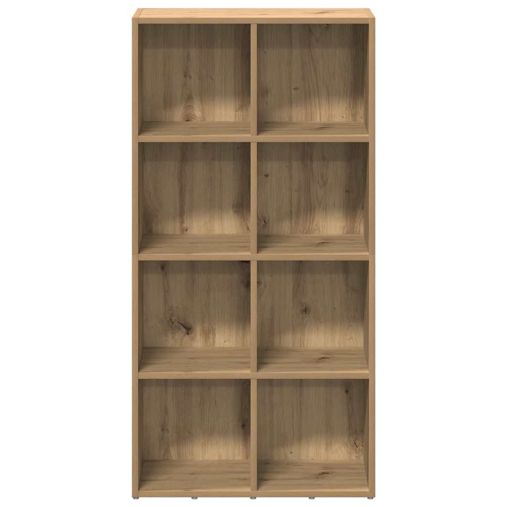 vidaXL Bücherregal Artisan-Eiche 66x30x130 cm Holzwerkstoff