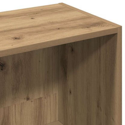 vidaXL Bücherregal Artisan-Eiche 66x30x130 cm Holzwerkstoff